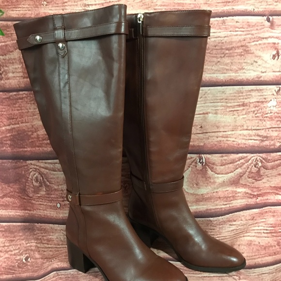 Shoes | Essex Lane Wide Calf Boots Size 